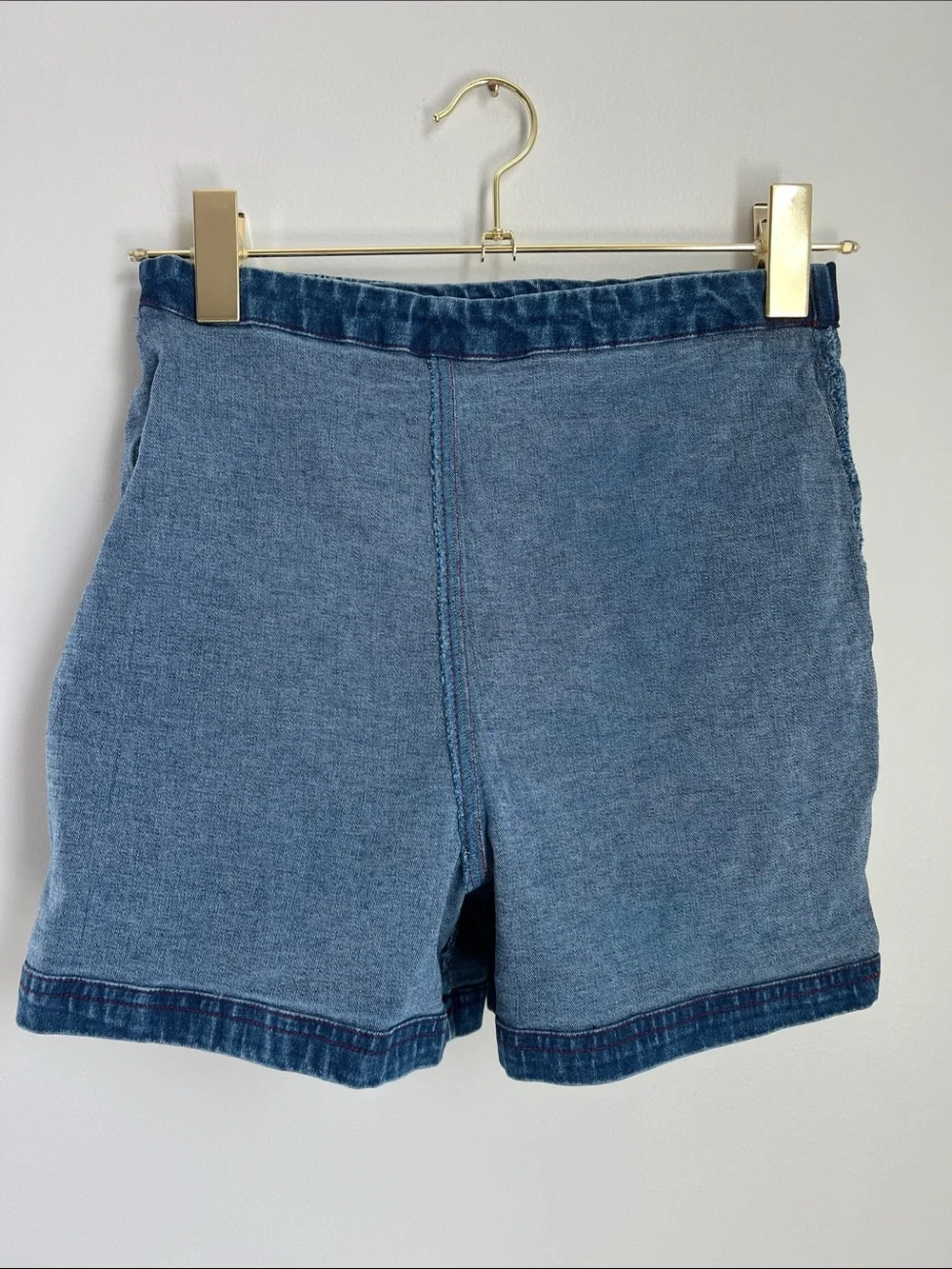 GreenDog | Kids Denim Skort with Floral Embroidery NWT Size 14